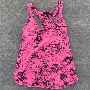 Nollie Hot Pink/Blk Tank-Sz med